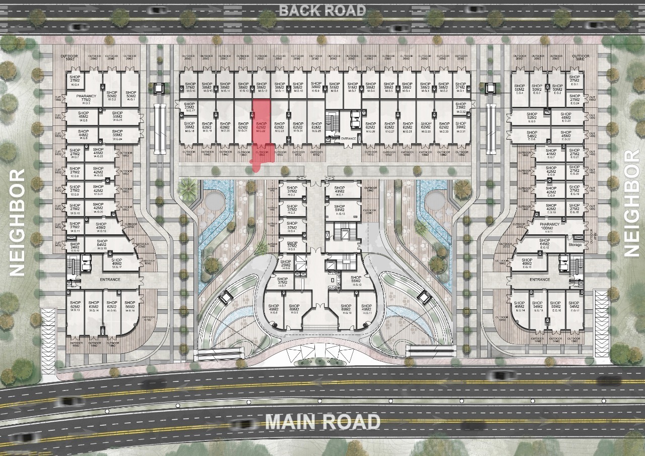 3alamat Project | Commercial Unit – Food Court